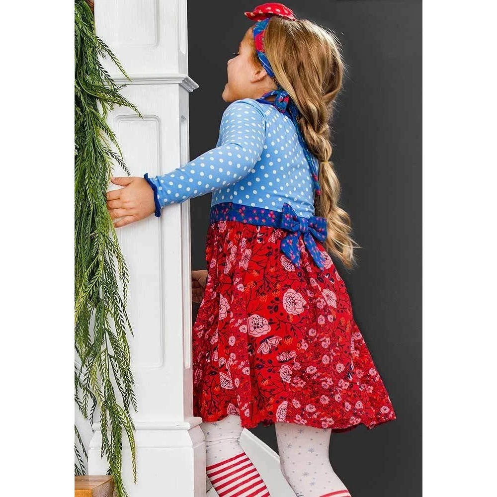 new Matilda Jane Girls Size 6 Nothing But Nice Dress Make Believe